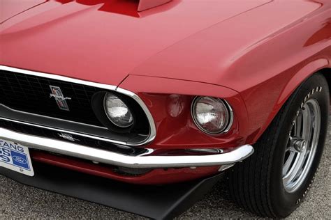 This Candy Apple Red Ford Mustang Boss 429 Is The Embodiment Of All
