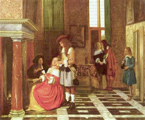 In that certificate, rené tonus of brussels authenticated the painting as by gerrit van honthorst; The Card Players, c.1664 - Pieter de Hooch - WikiArt.org