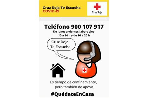 Cruz Roja Te Escucha Nuevo Servicio Telefónico Gratuito De Apoyo