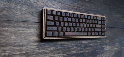 Wooden Keyboard Mx10 Custom Wood Mechanical Keyboard Bluetooth