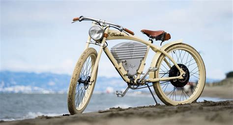 Vintage Electric Lässt Board Track Racer Als E Bike Wieder Aufleben E