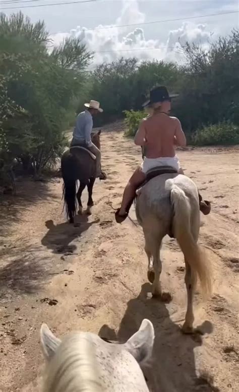 Britney Spears Enjoys A Horseback Ride In A Stunning Instagram Post