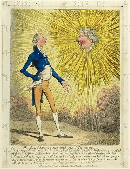 The Ex Minister And The Meteor Published April 13 1804 Photo12