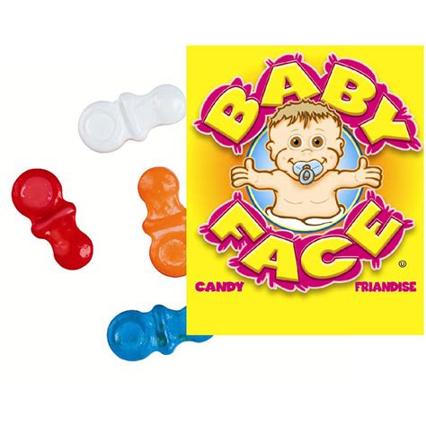 Baby Face Pacifier Candy