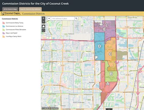 City Maps City Of Coconut Creek