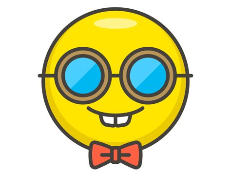 Nerd Face Emoji Png Transparent Emoji