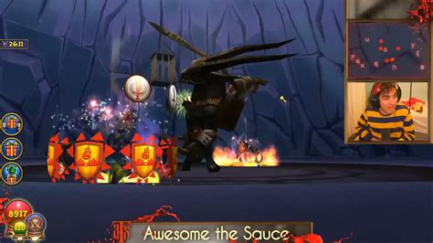 Wizard101 Awesomethesauce Vs Vanessa Heart My Fire Youtube