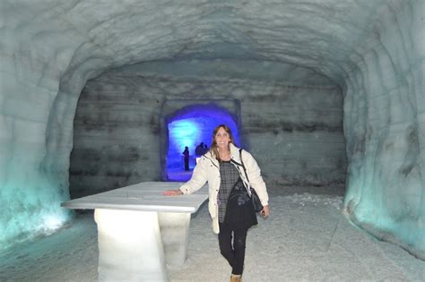Visit The Ice Cave Tunnel In Langjökull Glacier In Iceland Into The