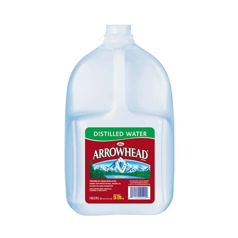 This is because it absorbs carbon dioxide in the environment, returning it to its acidic state. Arrowhead® Distilled Water | 1-Gallon 6-Pack | ReadyRefresh