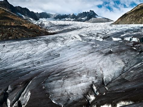 Rhonegletscher Swiss Alps The Glacier Above Oberwald Swi Flickr