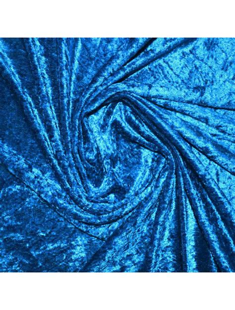 Royal Blue Crushed Velvet Fabric Uk Fabric Supplier Calico Laine