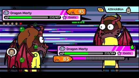 Pocket Mortys Multiplayer Road To Lv 100 Youtube