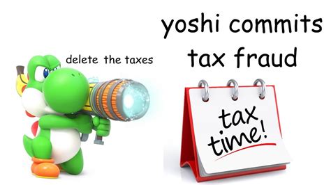 yoshi commits tax fraud youtube