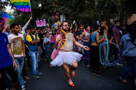 Thousands March In Delhi Queer Pride Parade Photo Gallery