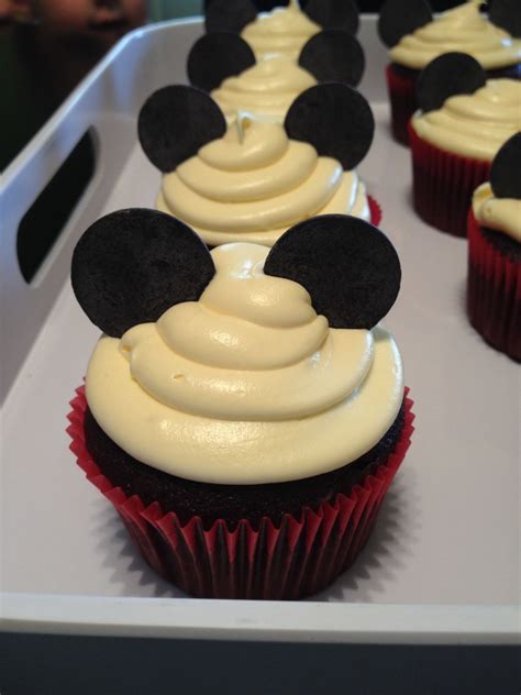 Mickey Mouse Theme Party Mickey Mouse Cupcakes Mickey Mouse Baby
