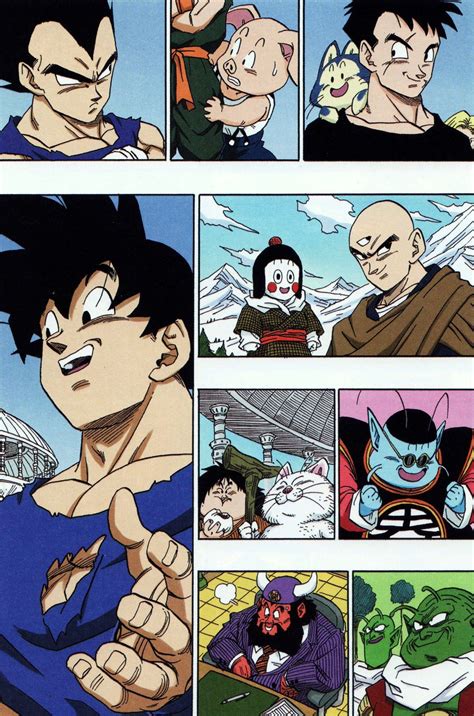 Briefly about dragon ball super: Dragon Ball FamilyBy Akira ToriyamaSource : Scan from ...