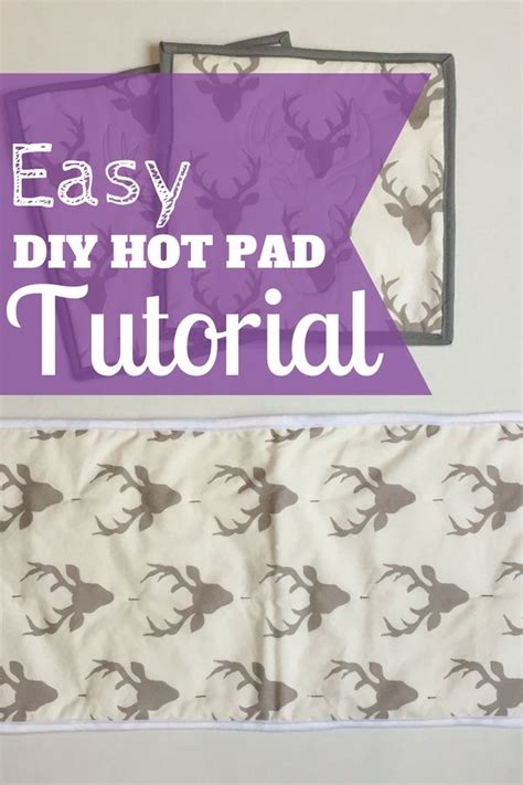 easy diy hot pad tutorial easy diy hot pads diy rustic decor