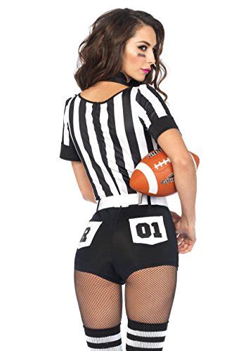 leg avenue women s sexy game referee costume halloween day