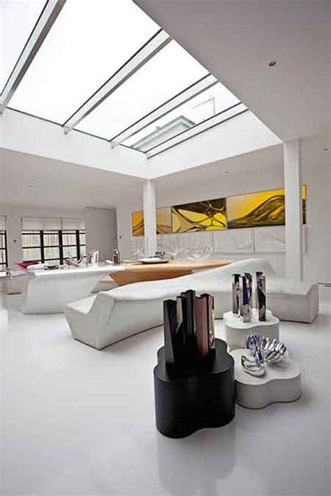 Zaha Hadids Clerkenwell Penthouse London Interior Architecture