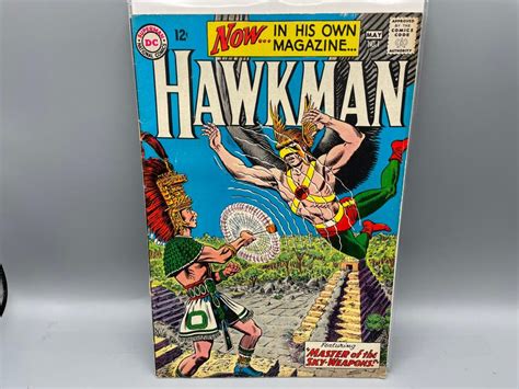 Sold Price Hawkman 1 1st Hawkman In Solo Title Origin And 1st