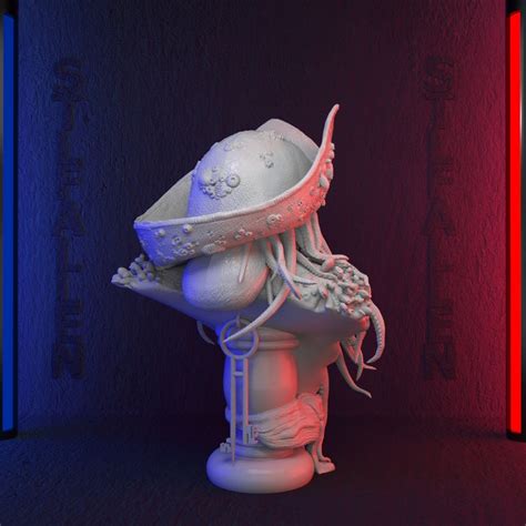 Davy Jones Bust 3d Printable Stl File Instant Download Fast Etsy