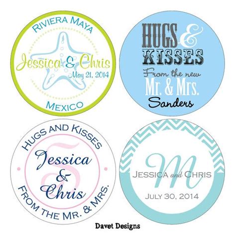 72 3 Inch Custom Glossy Waterproof Wedding Stickers Labels Etsy