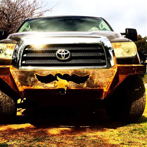 Almost Done With My Toyota Tundra Custom Front Bumper Made With Scrap