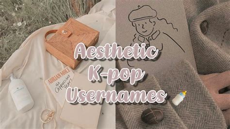 Aesthetic K Pop Usernames Youtube