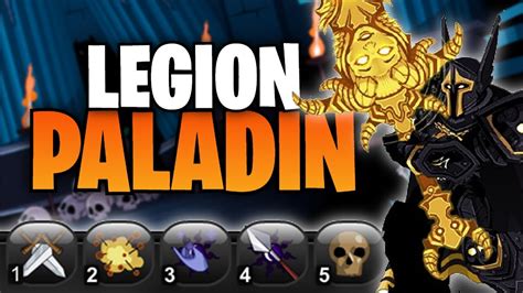 Pretty Rare Class In Aqw Legion Paladin Youtube