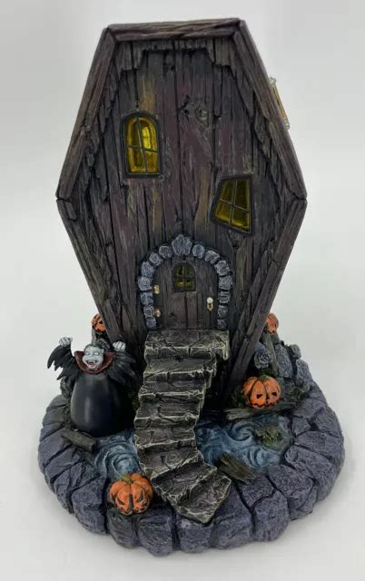 HAWTHORNE VILLAGE NIGHTMARE Before Christmas Coffin House With COA