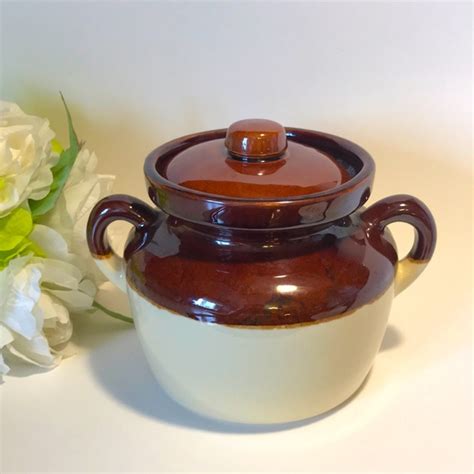 Mccoy Kitchen Vintage Mccoy 34 Bean Pot With Lid Poshmark