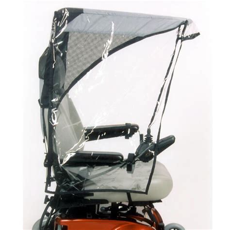 Max Protection Weatherbreaker Canopy For Mobility Scooters And Power