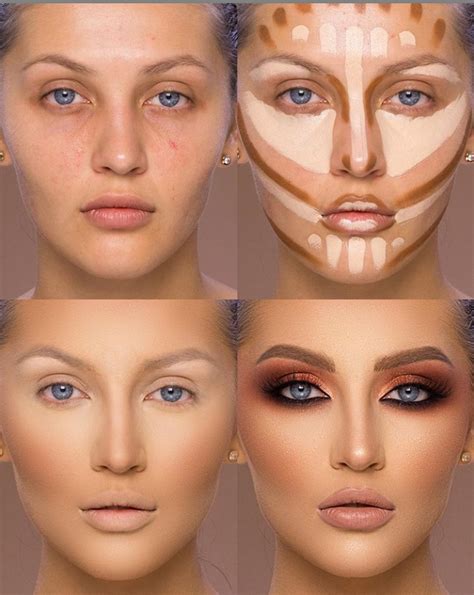 24 perfect and best contour highlight makeup tutorial for beginners makeup spray contour