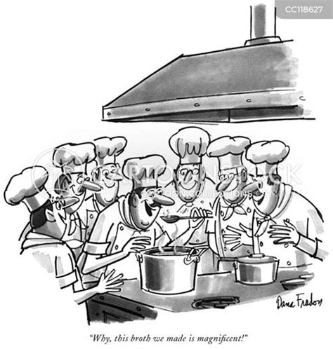 Too Many Cooks Cartoons And Comics Funny Pictures From Cartoonstock