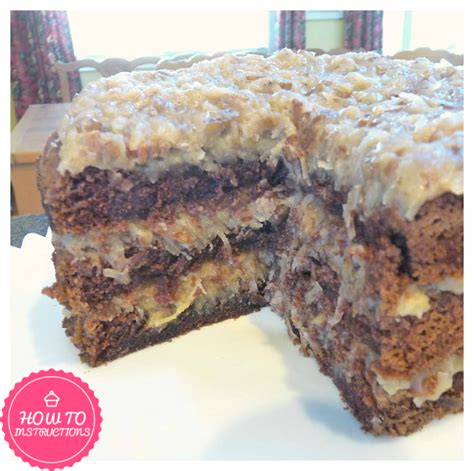 My son made one for my birthday a few years back and i homemade german chocolate cake | daily recipes says Homemade German Chocolate Cake