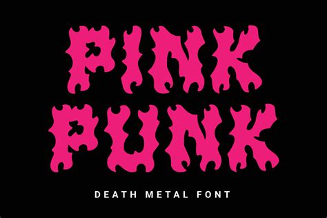 Pink Punk Font Prioritype FontSpace