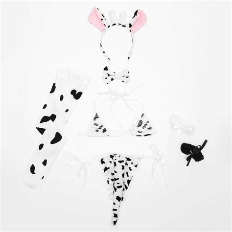 Sexy Cow Cosplay Sexy Cow Costume Cow Lingerie Cow Print Etsy Singapore
