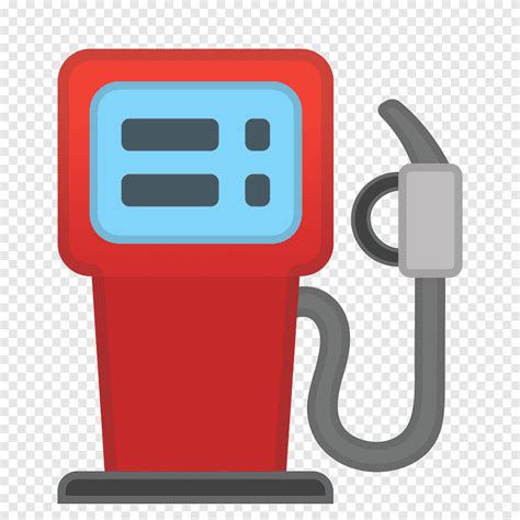 Filling Station Gasoline Fuel Dispenser Computer Icons Car Car