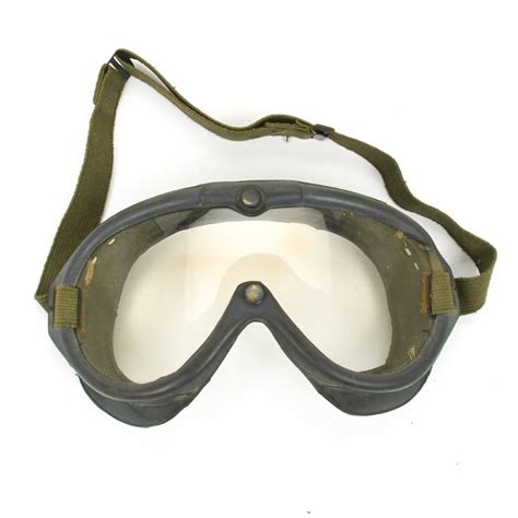 Original Us Wwii M 1944 Tanker Goggles By Polaroid Complete Boxed