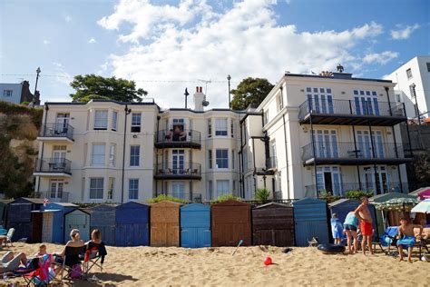 Balconies And Beach Huts At Broadstairs Kent England Flickr