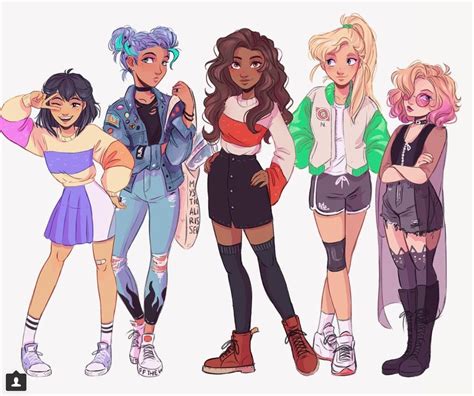 Pin By Mercy Ziegler On Friendsgroups Girls Cartoon Art Character