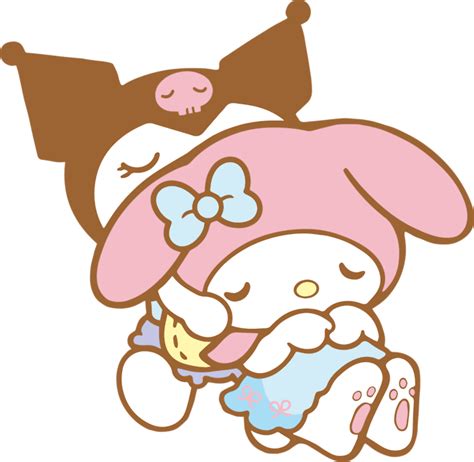 Mymelody Kuromi Sleeping Freetoedit Sticker By Lovesanrio