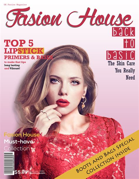 Fashion Magazine Cover V On Behance