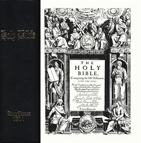 The Holy Bible King James Version First Edition Facsimile 1611