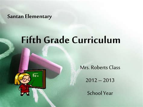 Ppt Fifth Grade Curriculum Powerpoint Presentation Free Download
