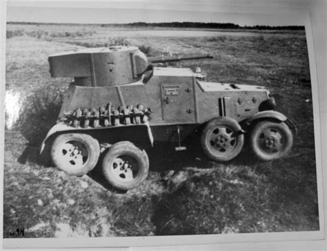 Soviet Armoured Cars Pre War And Ww2