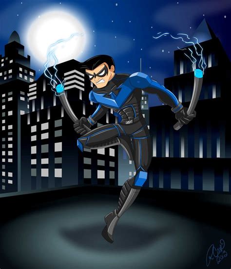 Nightwing By Racookie3 On Deviantart Nightwing Deviantart Art