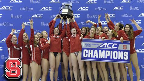 Nc State Wins 2017 Acc Womens Swimming And Diving Championship Youtube