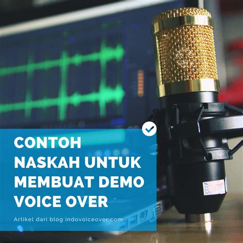 Contoh Naskah Untuk Membuat Demo Voice Over | Asiavoiceover