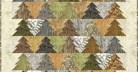 Tessellating Trees Woodland Trees Quilt Pattern By Patti Carey